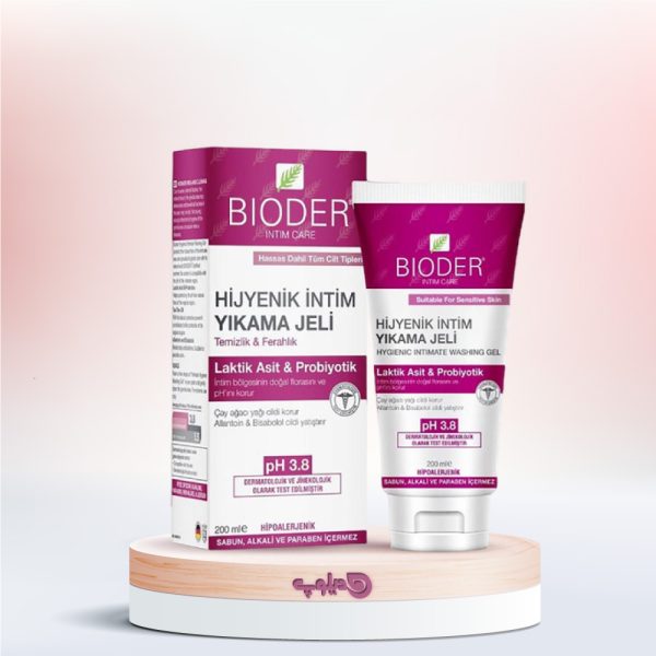 ژل شستشوی بانوان بیودر Bioder مدل Hygienic Intimate حجم 200 میل
