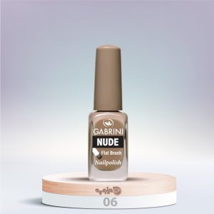 لاک نود گابرینی شماره 06 Gabrini Nude Nailpolish