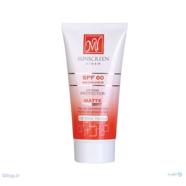 ضد آفتاب رنگی فاقد چربی SPF60 مای