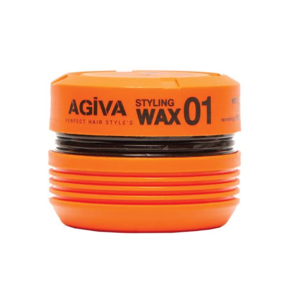 واکس مو نارنجی آگیوا Agiva مدل STYLING WAX 01 حجم ۱۷۵ میلی