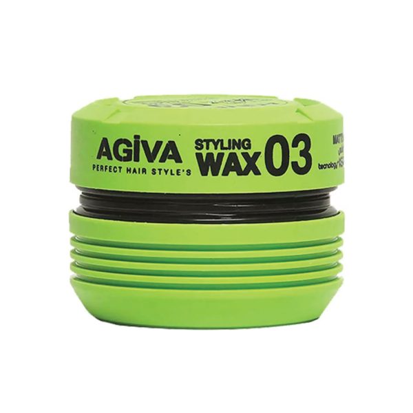 واکس مو سبز آگیوا Agiva مدل STYLING WAX 03 با حجم ۱۷۵ میلی