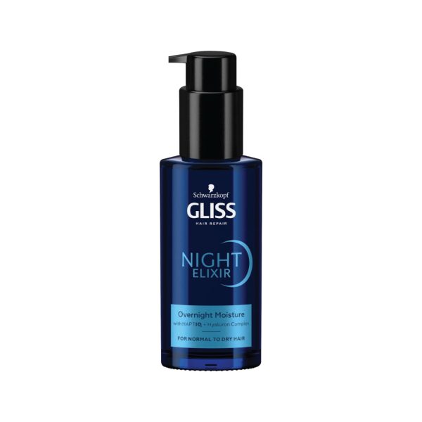 سرم مو شبانه گلیس مرطوب کننده سری Night Elixir